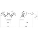 Trisen Wisley Mono Basin Mixer Tap