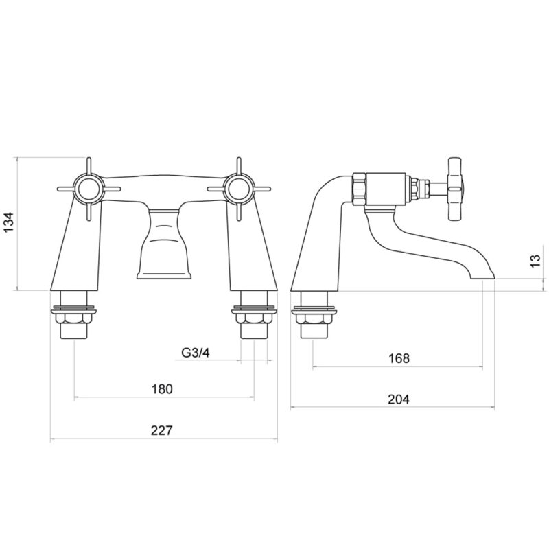 Trisen Wisley Bath Filler