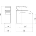 Trisen Merion Mono Basin Mixer Tap