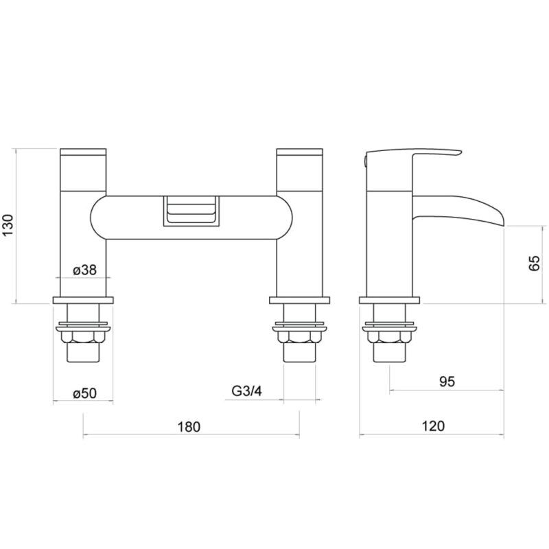 Trisen Merion Bath Filler