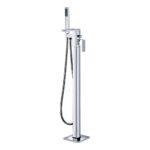 Trisen Warley Chrome Floor Mounted Bath Shower Mixer