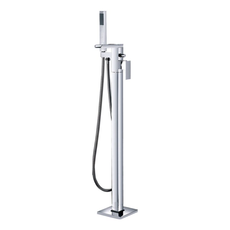 Trisen Warley Chrome Floor Mounted Bath Shower Mixer Trisen Warley Chrome Floor Mounted Bath Shower Mixer