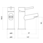 Trisen Grove Mono Basin Mixer Tap