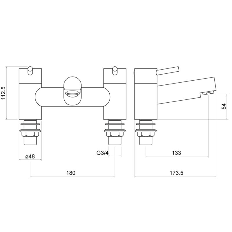 Trisen Grove Bath Filler
