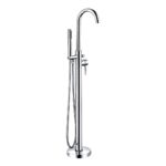 Trisen Grove Chrome Floor Mounted Bath Shower Mixer