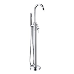 Trisen Grove Chrome Floor Mounted Bath Shower Mixer