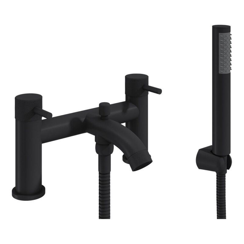 Trisen Verdura Black Bath Shower Mixer Trisen Verdura Black Bath Shower Mixer