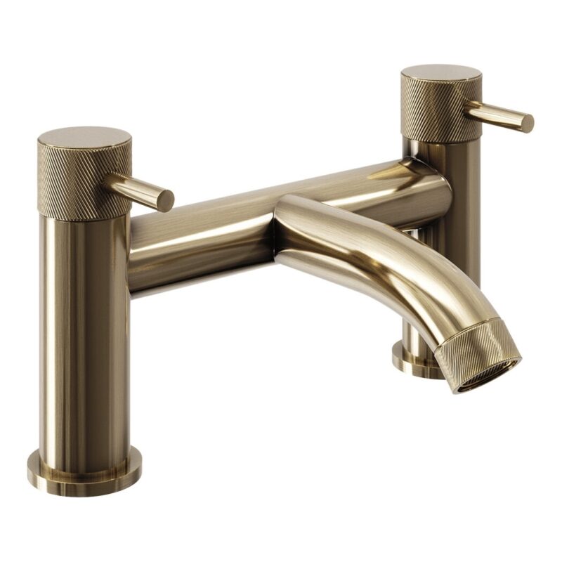 Trisen Verdura Brushed Brass Bath Filler