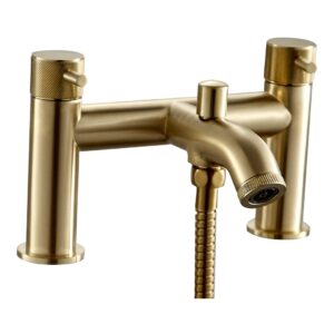 Trisen Verdura Brushed Brass Bath Shower Mixer
