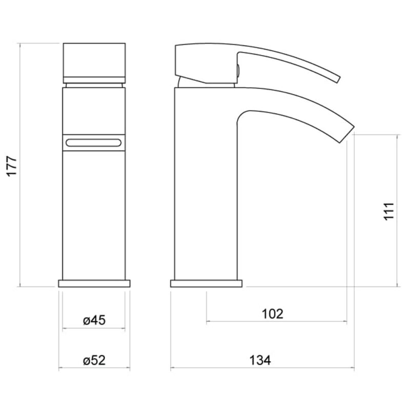 Trisen Knole Mono Basin Mixer Tap