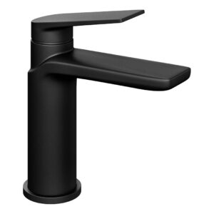 Trisen Roveri Black Mono Basin Mixer
