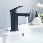 Trisen Kawa Mono Basin Mixer Tap Black