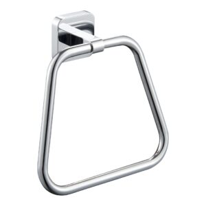 Trisen Chrome Towel Ring
