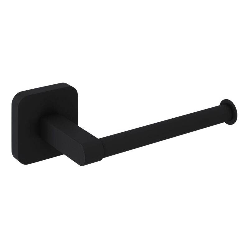 Trisen Matt Black Toilet Paper Holder Trisen Matt Black Toilet Paper Holder