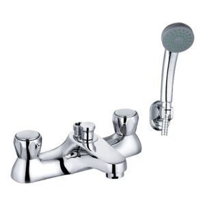 Trisen Club Chrome Bath Shower Mixer with Shower Kit