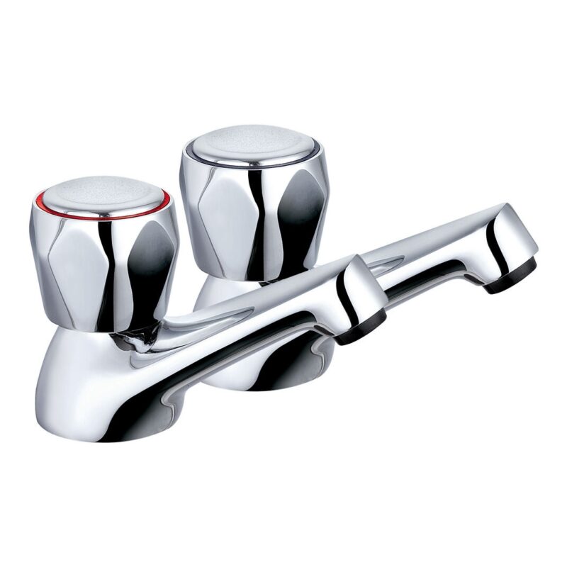 Trisen Chrome Club Basin Taps Trisen Chrome Club Basin Taps