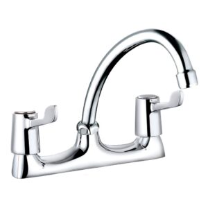 Trisen Two Handle Lever Deck Sink Mixer