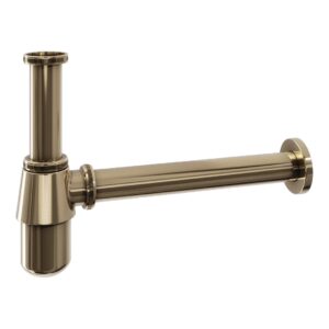 Trisen Brushed Brass Basin Bottle Trap
