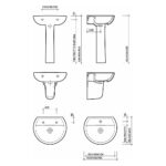 Twyford Alcona Washbasin 500x410 1 Tap