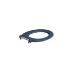 Twyford Avalon Toilet Seat Ring Top Fix Blue