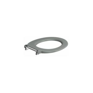 Twyford Avalon/Sola Toilet Seat Ring Bar Hinge Top Fix Grey