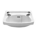 Twyford Classic Washbasin 560x415 2 Tap Holes