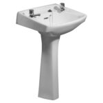 Twyford Classic Washbasin 560x415 2 Tap Holes