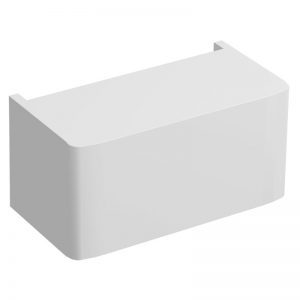 Twyford E100 Plinth for 450mm Cabinet White