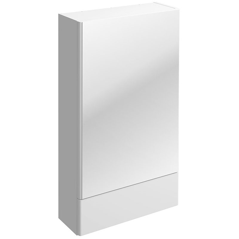 Twyford E100 Mirror Cabinet 600mm White