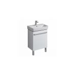 Twyford E200 Vanity Unit for Washbasin 600x370 White
