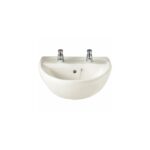 Twyford Sola Washbasin 500x400 2 Tap