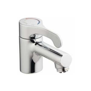 Twyford Sola Sequential Lever Action Basin Mixer Tap