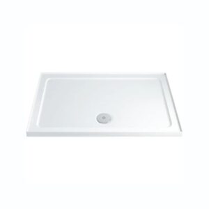 Twyford Shower Tray 900x760 Rectangle Upstand