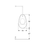Twyford Spectrum Urinal