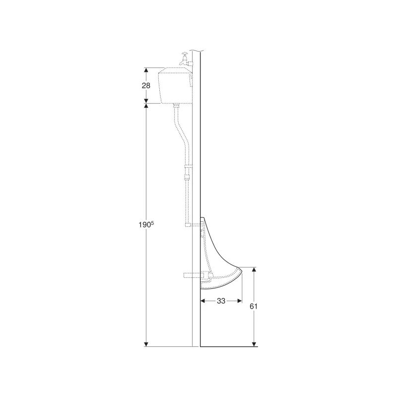 Twyford Spectrum Urinal