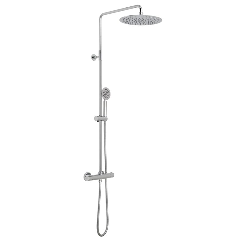 Vado Aquablade Round Shower Column Chrome