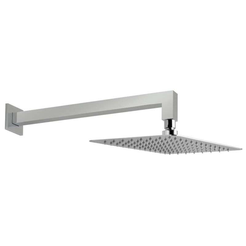 Vado Aquablade Rectangular Slimline Head & Arm 200x300mm