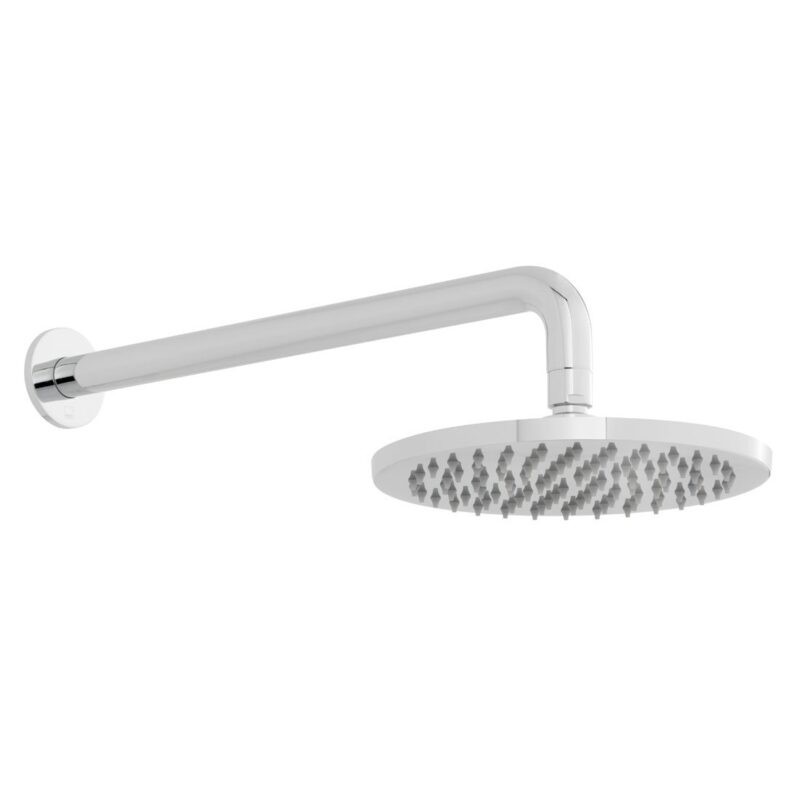 Vado Atmosphere Round Air-Injection Shower Head & Arm 200mm Vado Atmosphere Round Air-Injection Shower Head & Arm 200mm
