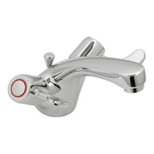 Vado Astra Mono Basin Mixer with Lever Handles Chrome