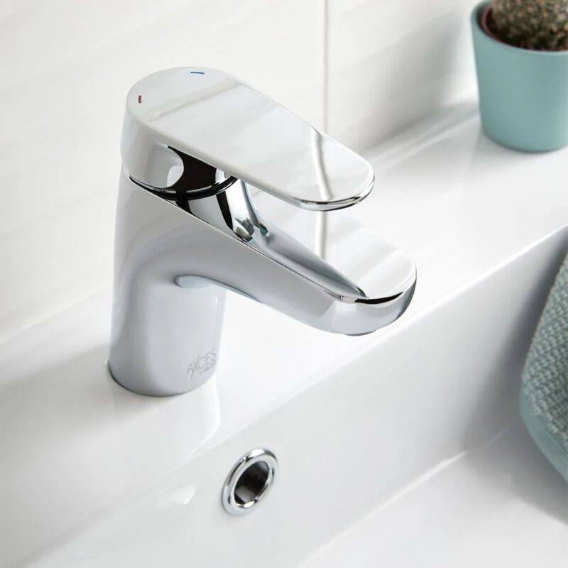 Vado Ava Chrome Mono Basin Mixer Tap with Push Basin Waste