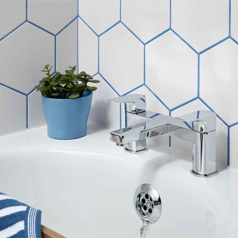 Vado Ekko Chrome Bath Filler Tap