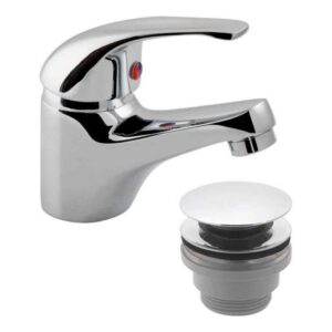 Vado Matrix Mono Basin Mixer with Universal Waste Chrome