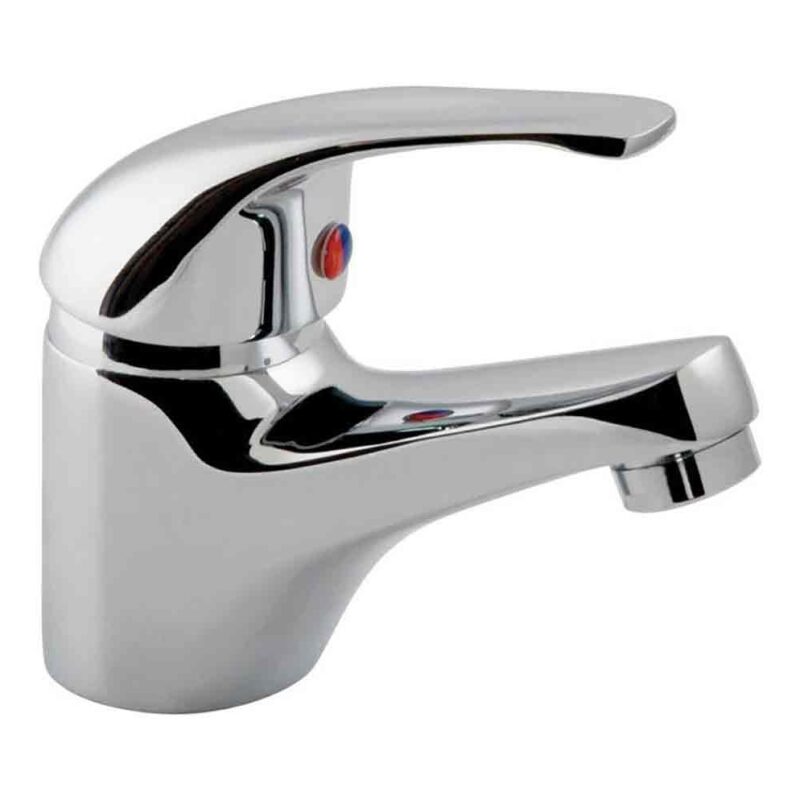 Vado Matrix Mono Basin Mixer Smooth Bodied Chrome