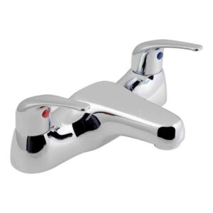 Vado Matrix Chrome Deck Mounted 2 Hole Bath Filler Tap