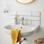 Vado Metiz Chrome Mono Basin Mixer Tap with Push Basin Waste