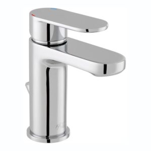 Vado Metiz Chrome Mono Basin Mixer Tap with Pop-Up Waste