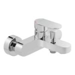 Vado Metiz Chrome Wall Mounted Bath Shower Mixer Tap