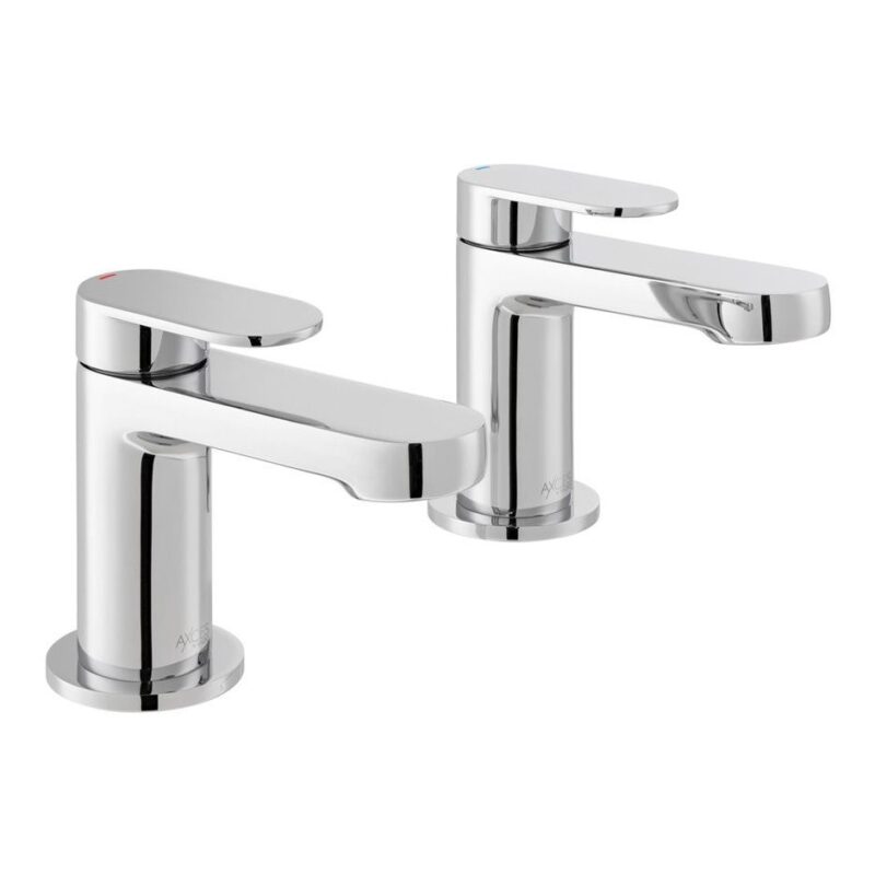 Vado Metiz Chrome Bath Pillar Taps Vado Metiz Chrome Bath Pillar Taps