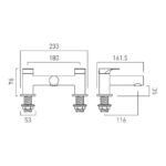 Vado Metiz Chrome Bath Filler Tap