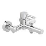 Vado Nuri Chrome Wall Mounted Bath Shower Mixer Tap